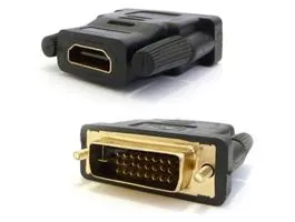 DVI Átalakító DVI (Male) - HDMI (Female) Adapter Dual Link