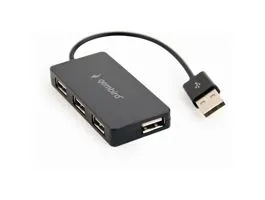Gembird UHB-U2P4-04 4-port USB hub Black