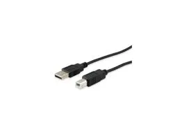 Equip Kábel - 128863 (USB2.0, A-B nyomtató kábel, apa/apa, duplán árnyékolt, 1m)