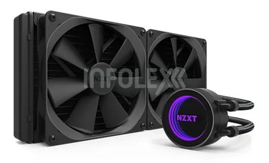 NZXT Kraken X62 (RL-KRX62-02) AM4 Support 280mm Liquid Cooler processzor  hűtő